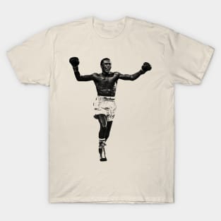 Sugar Ray Leonard || Vintage Pencil Drawing T-Shirt